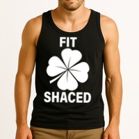 Fit Shaced Funny Irish Drinking Party Tank Top