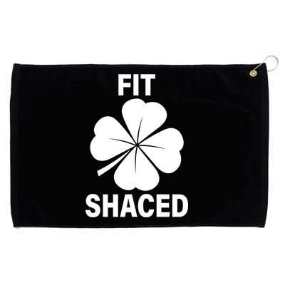 Fit Shaced Funny Irish Drinking Party Grommeted Golf Towel