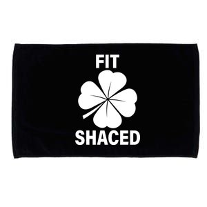 Fit Shaced Funny Irish Drinking Party Microfiber Hand Towel