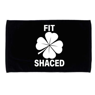 Fit Shaced Funny Irish Drinking Party Microfiber Hand Towel