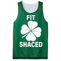 Fit Shaced Funny Irish Drinking Party Mesh Reversible Basketball Jersey Tank