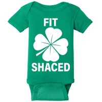 Fit Shaced Funny Irish Drinking Party Baby Bodysuit