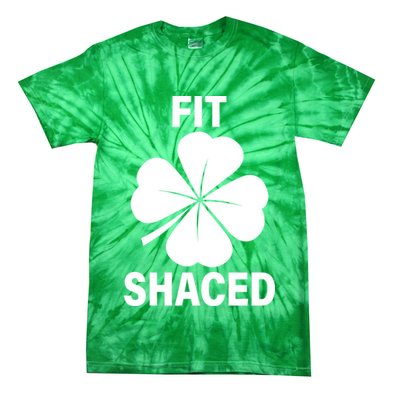 Fit Shaced Funny Irish Drinking Party Tie-Dye T-Shirt