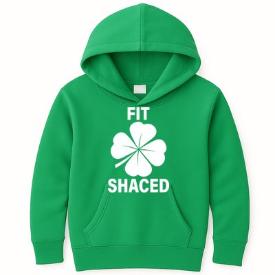 Fit Shaced Funny Irish Drinking Party Kids Hoodie