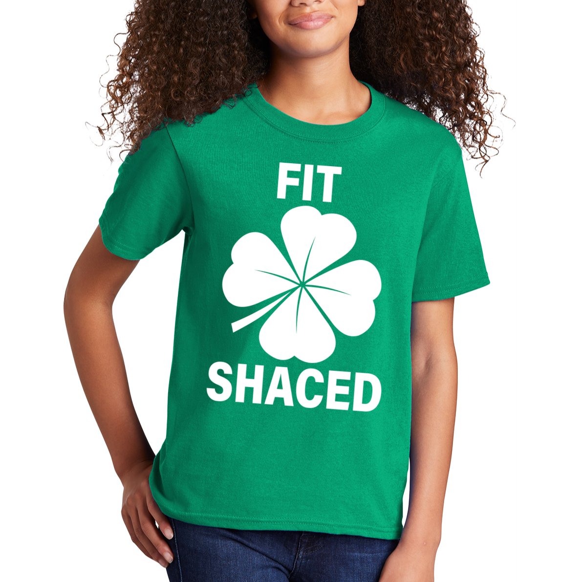Fit Shaced Funny Irish Drinking Party Kids T-Shirt