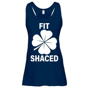 Fit Shaced Funny Irish Drinking Party Ladies Essential Flowy Tank