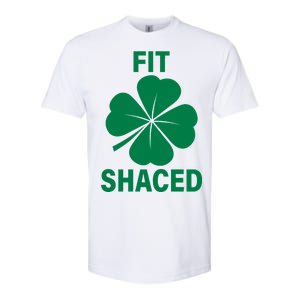 Fit Shaced Funny Irish Drinking Party Softstyle CVC T-Shirt