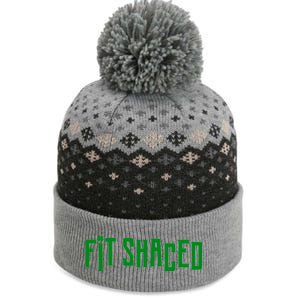 Fit Shaced Funny St. Patrick’s Day The Baniff Cuffed Pom Beanie