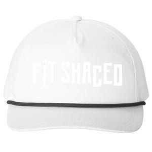 Fit Shaced Funny St. Patrick’s Day Snapback Five-Panel Rope Hat