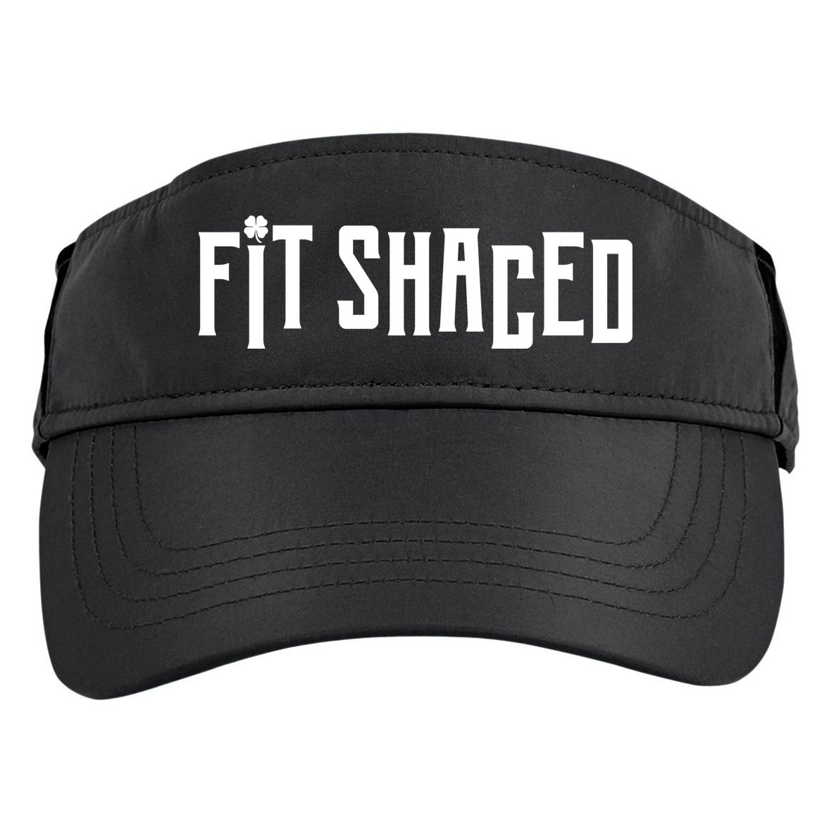Fit Shaced Funny St. Patrick’s Day Adult Drive Performance Visor