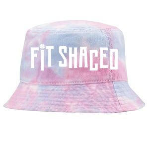 Fit Shaced Funny St. Patrick’s Day Tie-Dyed Bucket Hat