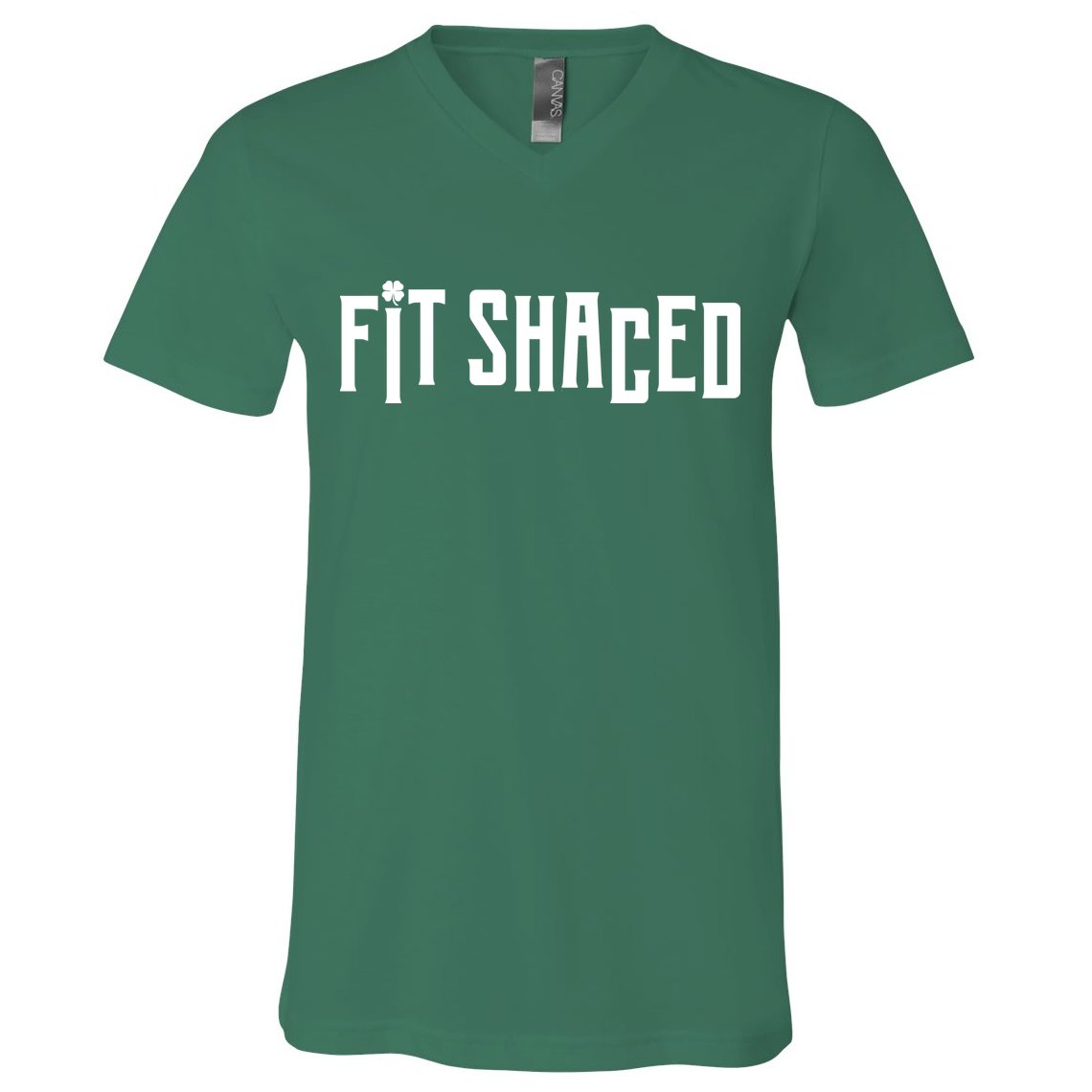 Fit Shaced Funny St. Patrick’s Day V-Neck T-Shirt
