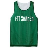 Fit Shaced Funny St. Patrick’s Day Mesh Reversible Basketball Jersey Tank