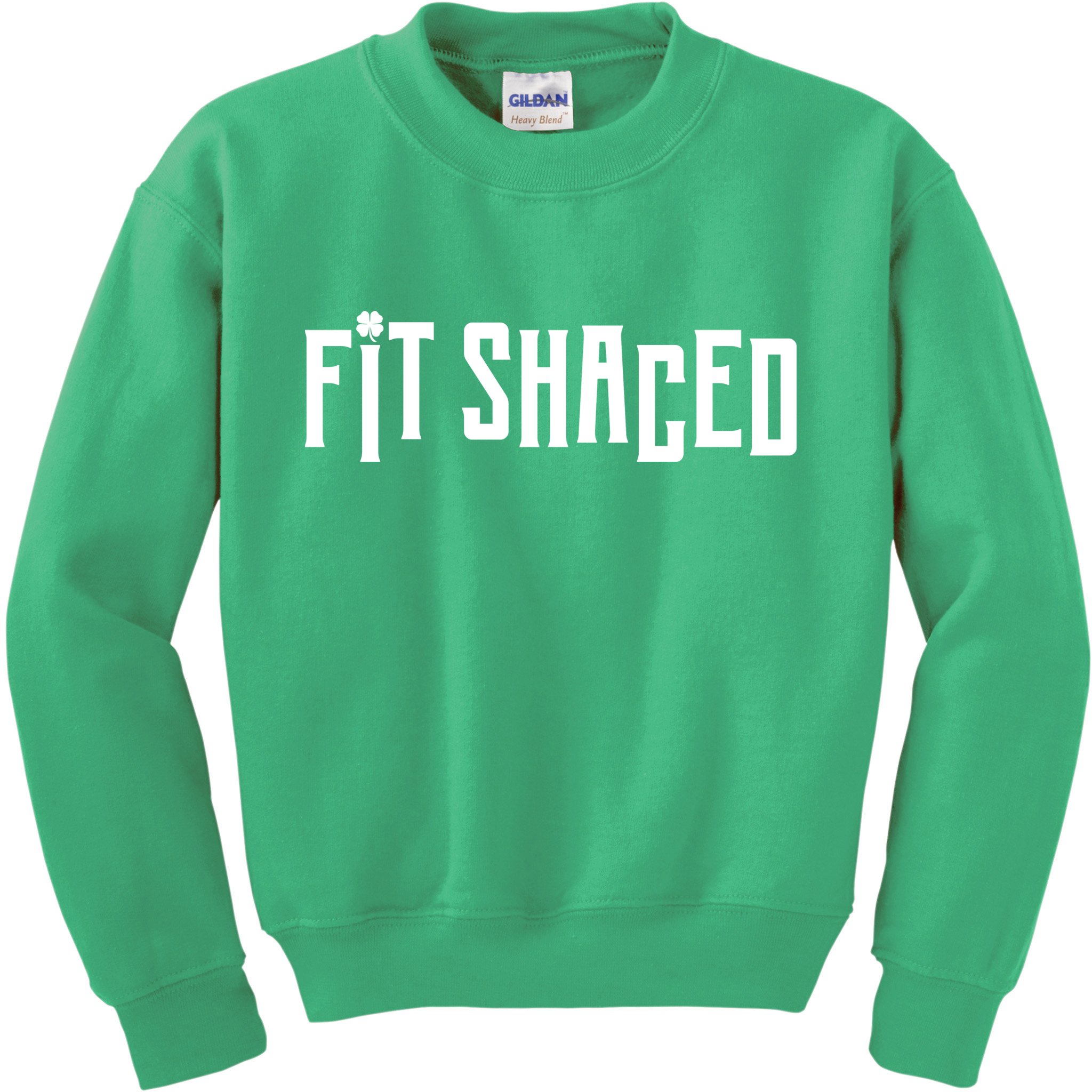 Fit Shaced Funny St. Patrick’s Day Kids Sweatshirt