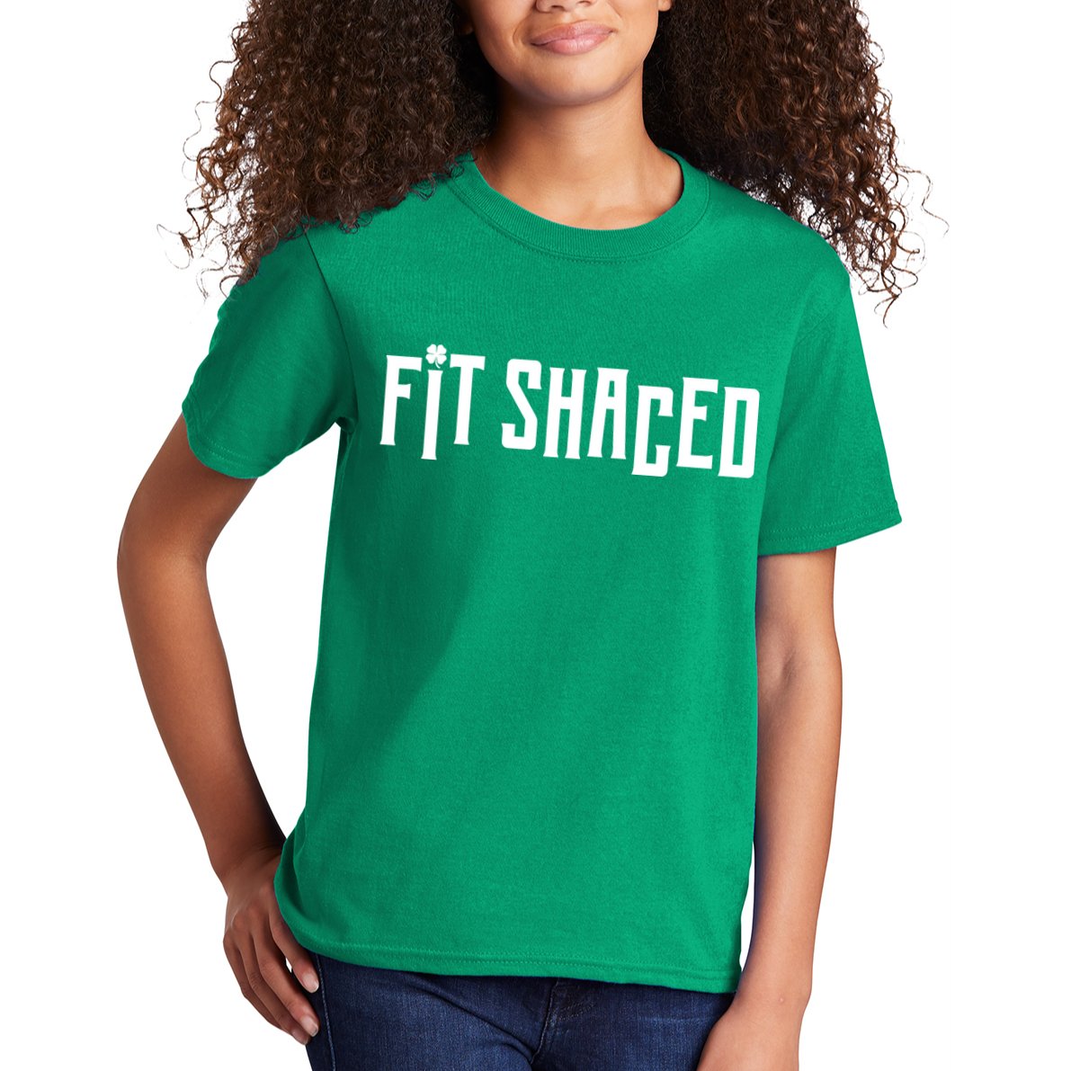 Fit Shaced Funny St. Patrick’s Day Kids T-Shirt