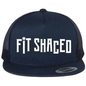 Fit Shaced Funny St. Patrick’s Day Flat Bill Trucker Hat