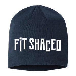 Fit Shaced Funny St. Patrick’s Day Sustainable Beanie