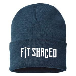 Fit Shaced Funny St. Patrick’s Day Sustainable Knit Beanie