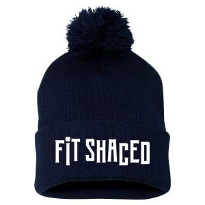 Fit Shaced Funny St. Patrick’s Day Pom Pom 12in Knit Beanie