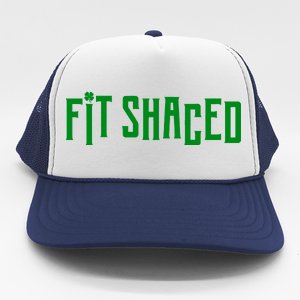 Fit Shaced Funny St. Patrick’s Day Trucker Hat