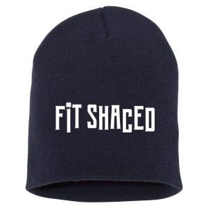 Fit Shaced Funny St. Patrick’s Day Short Acrylic Beanie