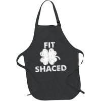 Fit Shaced Funny St. Patrick's Day Irish Clover Beer Drinking Apron