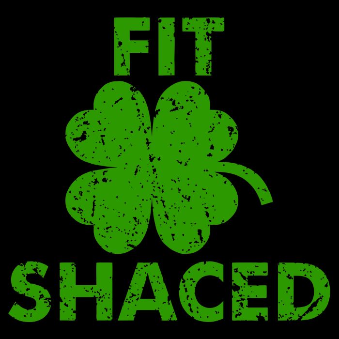 Fit Shaced Funny St. Patrick's Day Irish Clover Beer Drinking Mug