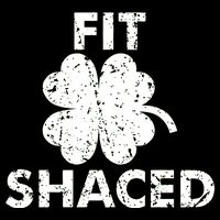 Fit Shaced Funny St. Patrick's Day Irish Clover Beer Drinking 16 in Basic Backpack