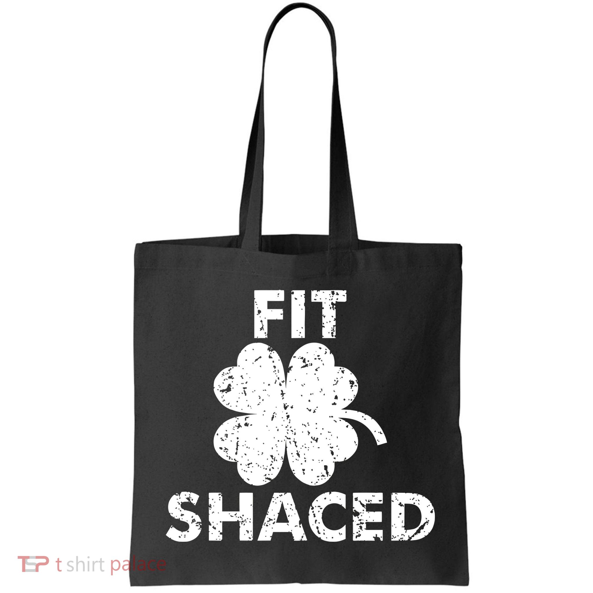 Fit Shaced Funny St. Patrick's Day Irish Clover Beer Drinking Bag