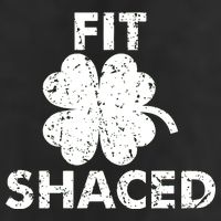 Fit Shaced Funny St. Patrick's Day Irish Clover Beer Drinking Trucker Hat
