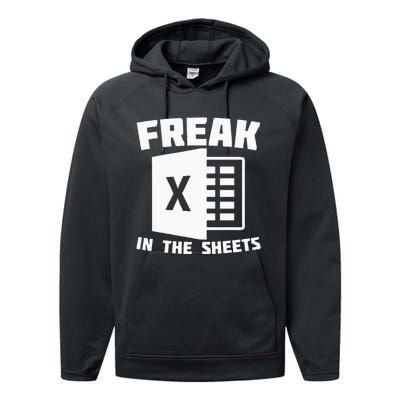 Freak In The Sheets Funny Accountant Analyst Secretary Performance Fleece Hoodie