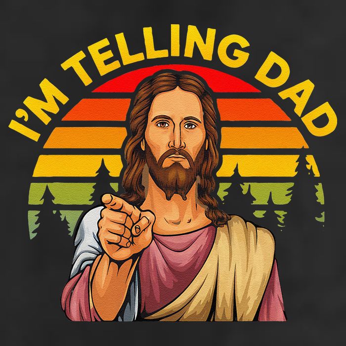 Funny IM Telling Dad Religious Christian Jesus Meme Adult Drive Performance Visor