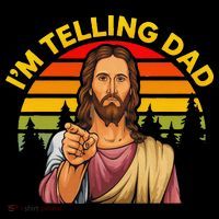Funny IM Telling Dad Religious Christian Jesus Meme Wool Snapback Cap