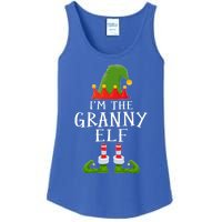 Funny I'm The Granny Xmas Santa Hat Family Christmas Gift Ladies Essential Tank