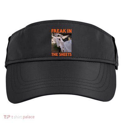 Freak In The Sheets Pumpkin Adult Drive Performance Visor