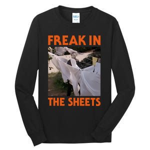 Freak In The Sheets Pumpkin Tall Long Sleeve T-Shirt