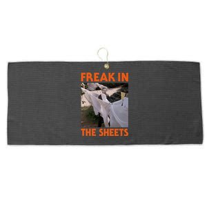 Freak In The Sheets Pumpkin Large Microfiber Waffle Golf Towel