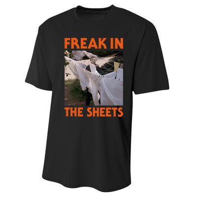 Freak In The Sheets Pumpkin Performance Sprint T-Shirt