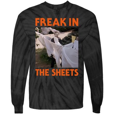 Freak In The Sheets Pumpkin Tie-Dye Long Sleeve Shirt