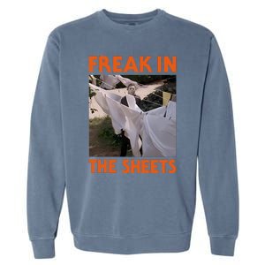 Freak In The Sheets Pumpkin Garment-Dyed Sweatshirt