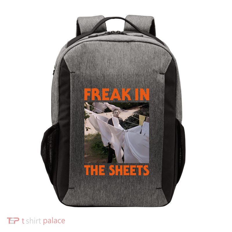 Freak In The Sheets Pumpkin Vector Backpack