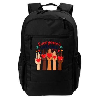 Funny Idaho Teacher Support Fist Everyone Is Welcome Here Backpack