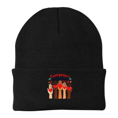 Funny Idaho Teacher Support Fist Everyone Is Welcome Here Beanie