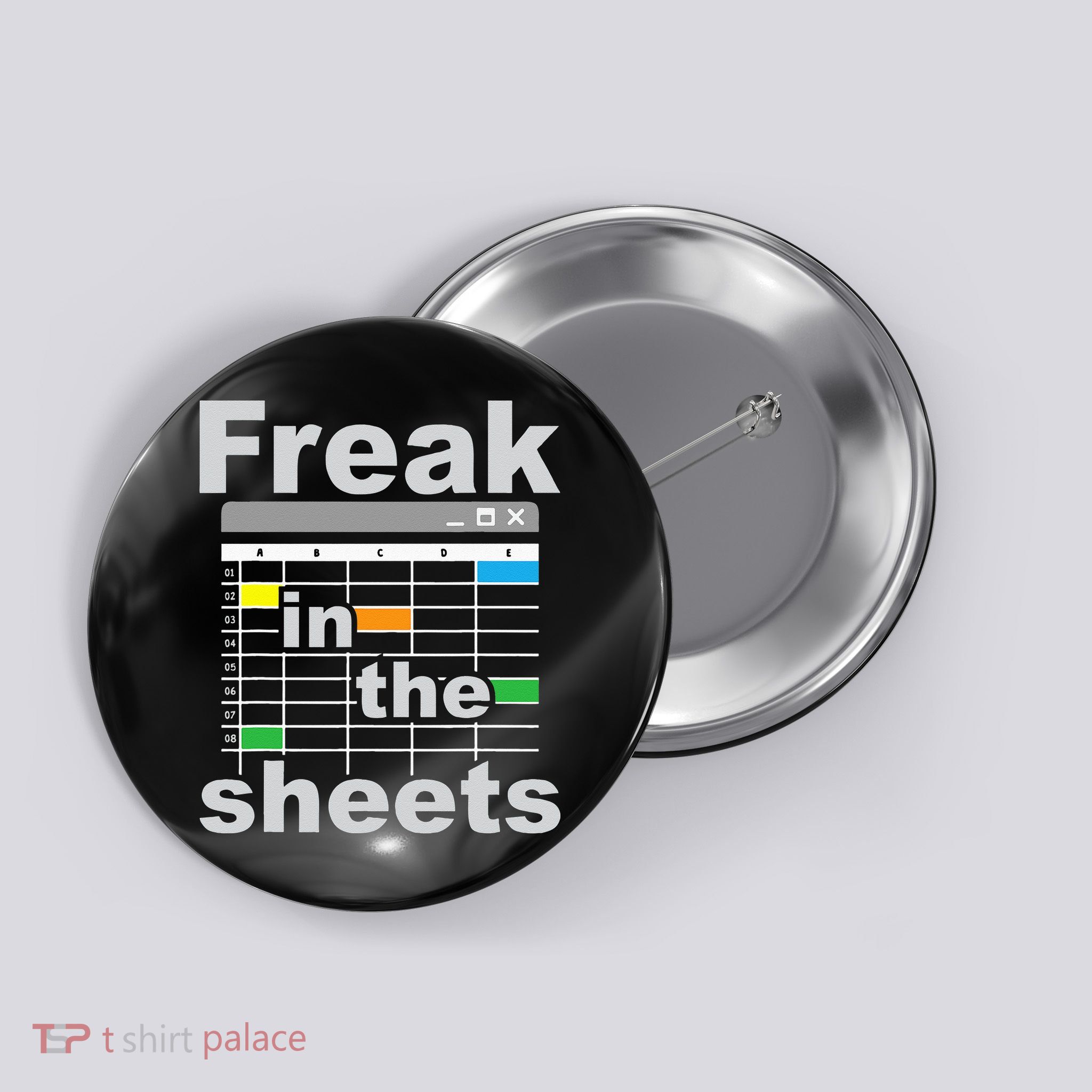 Freak In The Sheets Funny Accountant Analyst Secretary Button