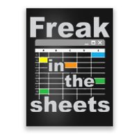 Freak In The Sheets Funny Accountant Analyst Secretary Poster