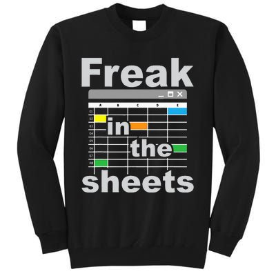 Freak In The Sheets Funny Accountant Analyst Secretary Tall Sweatshirt