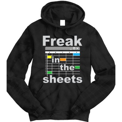 Freak In The Sheets Funny Accountant Analyst Secretary Tie Dye Hoodie