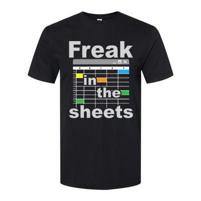 Freak In The Sheets Funny Accountant Analyst Secretary Softstyle® CVC T-Shirt