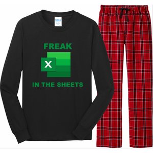 Freak In The Excel Sheets Long Sleeve Pajama Set