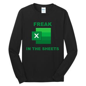 Freak In The Excel Sheets Tall Long Sleeve T-Shirt